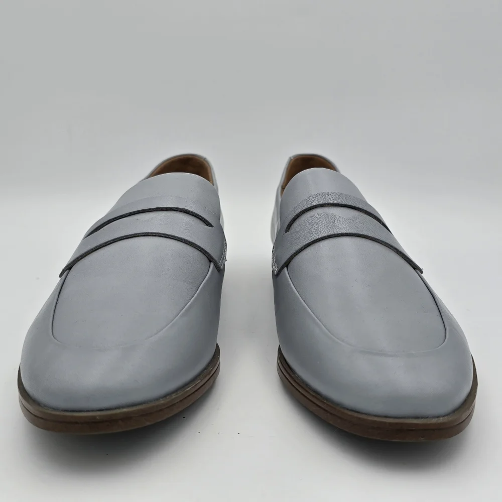 Rockport Women's Perpetua Classic Penny Loafer Blue Chambray CI5109, 8.5 - Picture 2 of 13